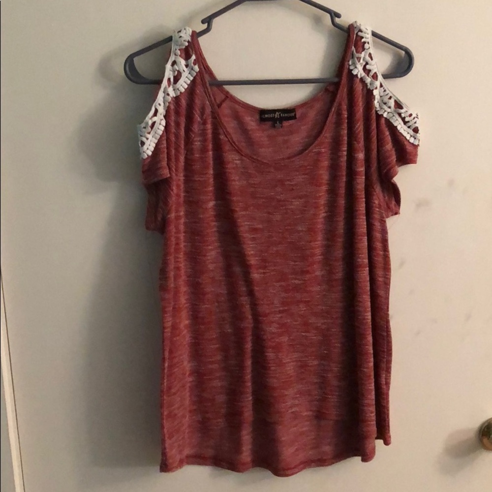 Cold shoulder shirt